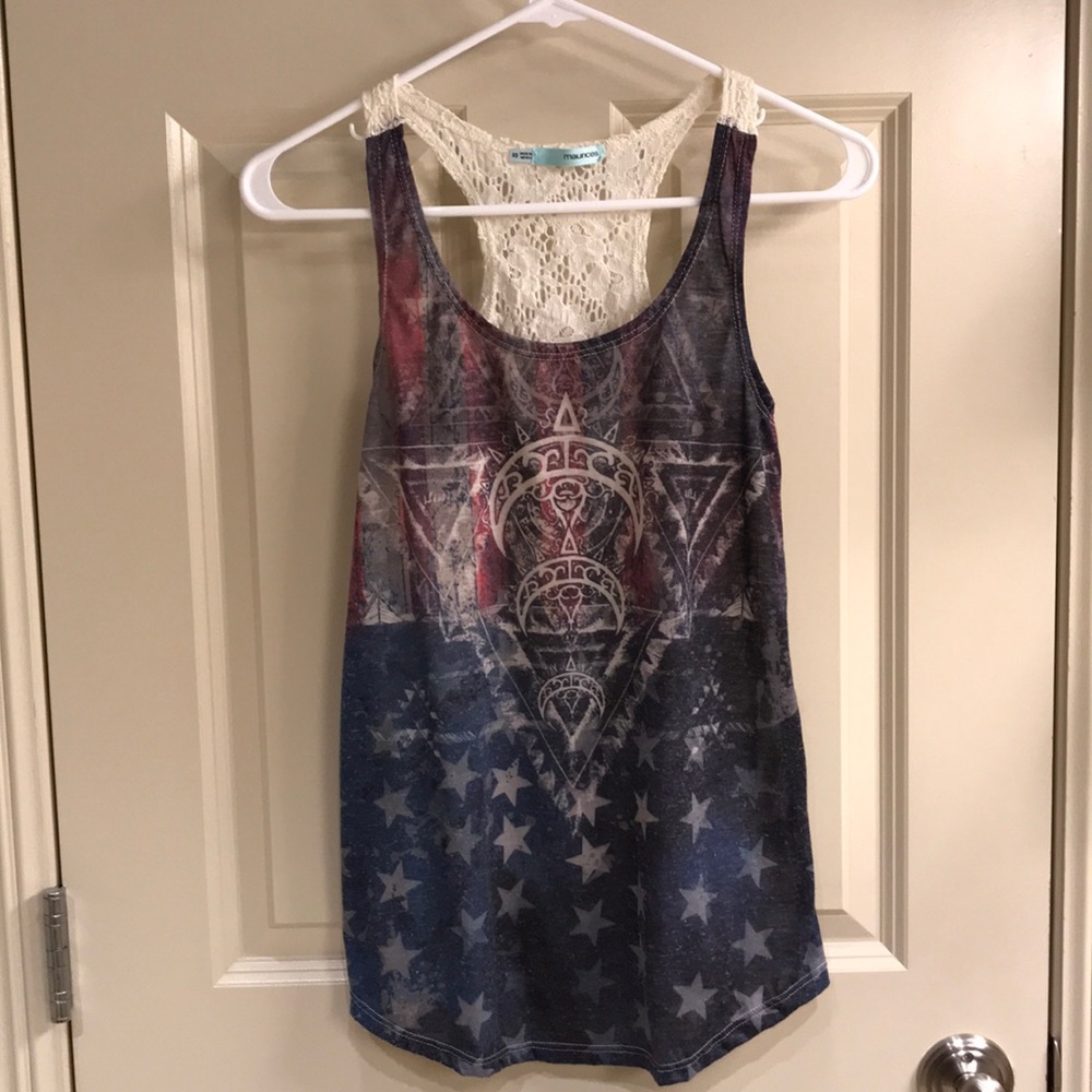 Maurice’s racerback tank.
